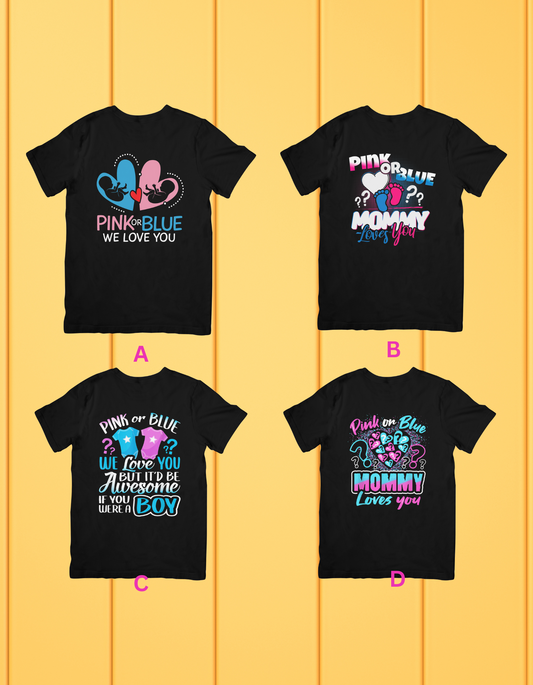 Baby-Shower & Gender Reveal T-Shirts